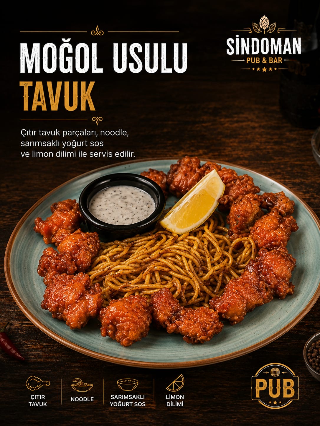Moğol İşi Tavuk