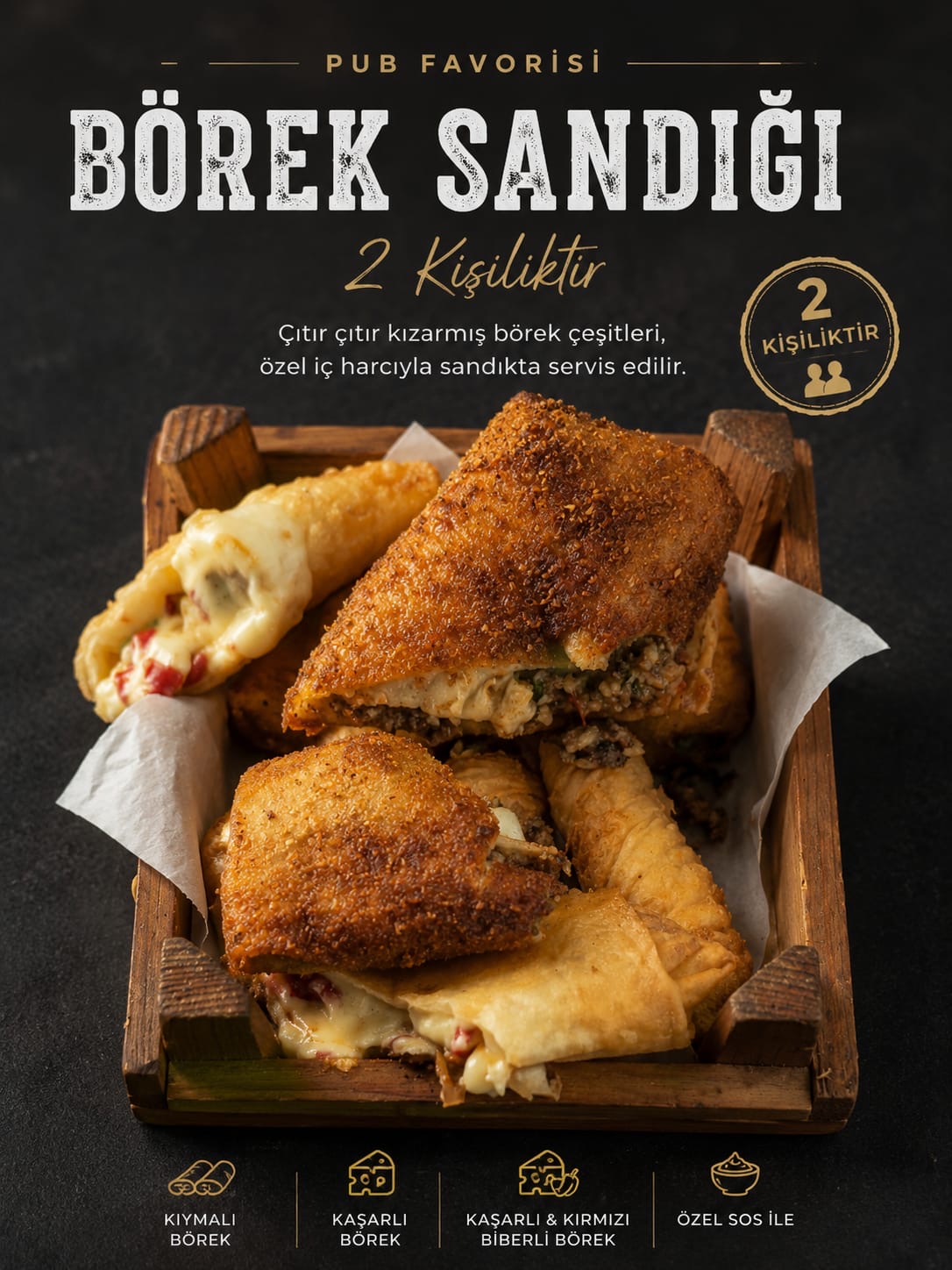 Börek Sandığı (2 kişiliktir)