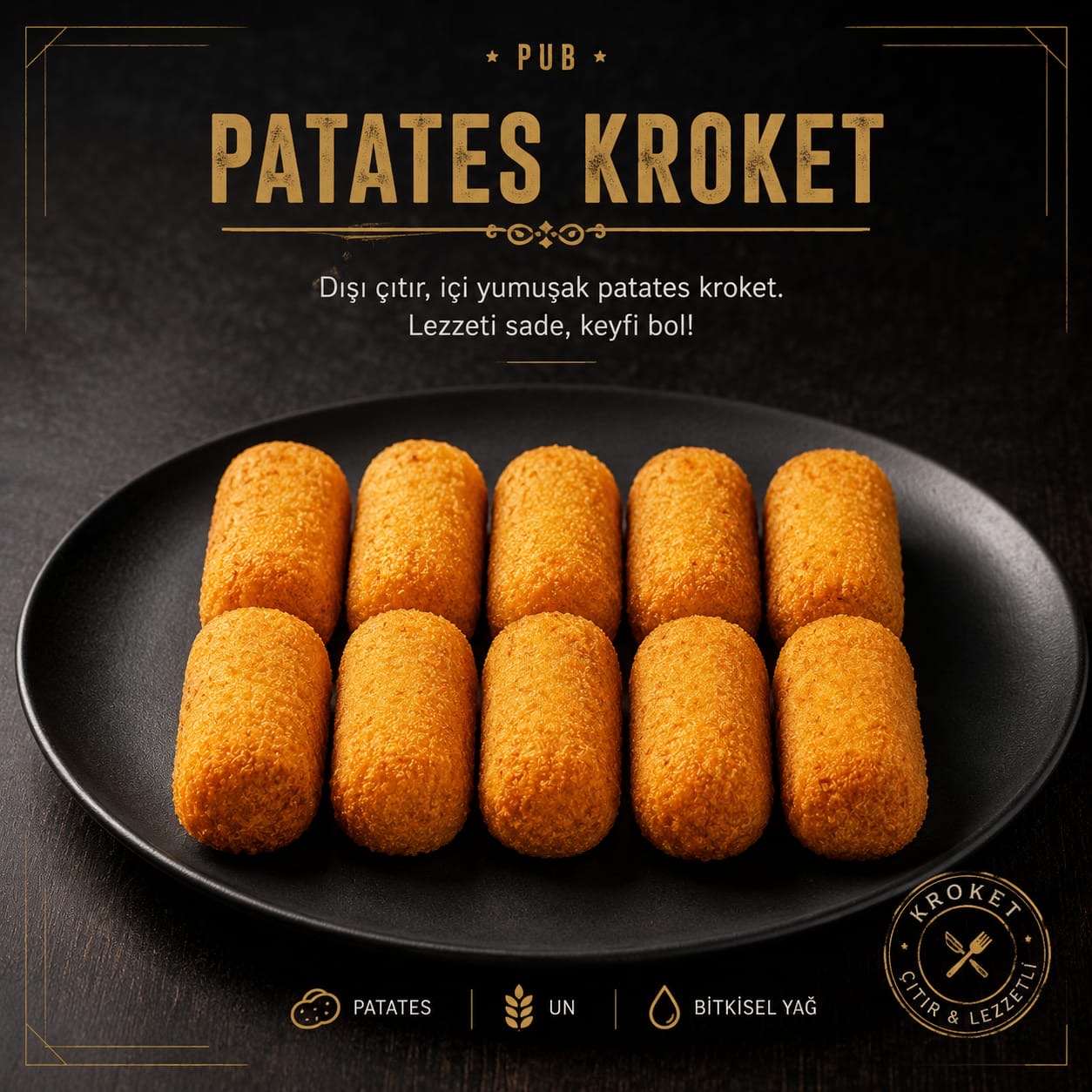 Patates Kroket