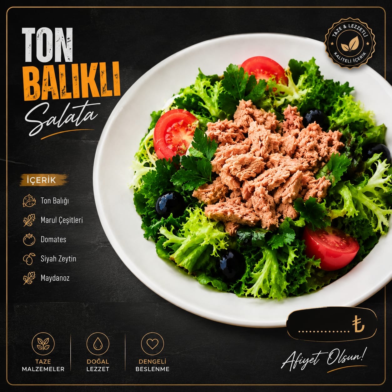 Ton Balıklı Salata