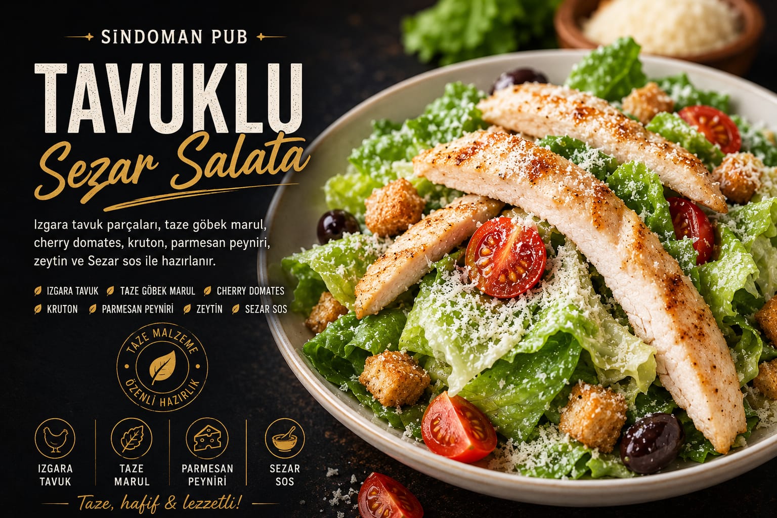 Sezar Salatası